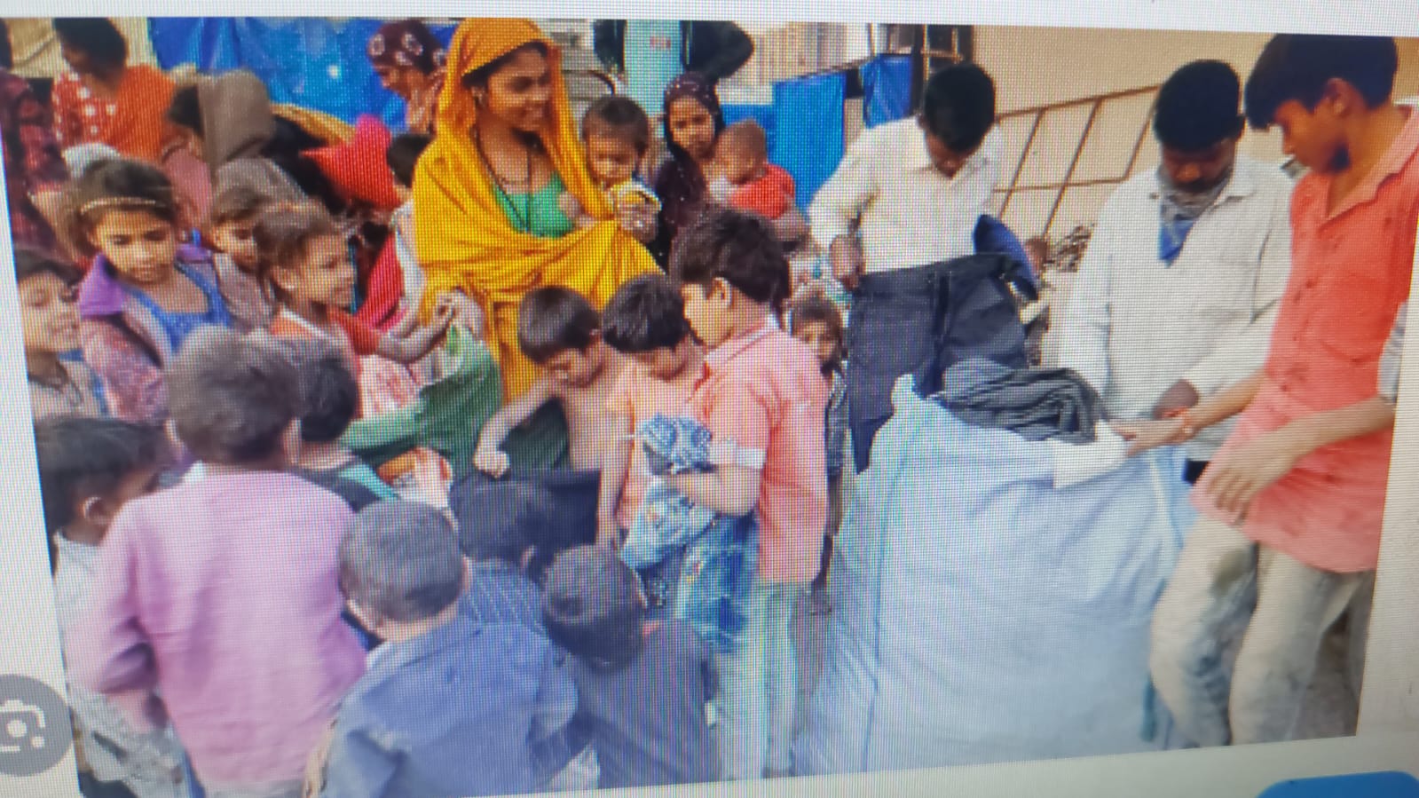 Cloths Distribution - Our Works